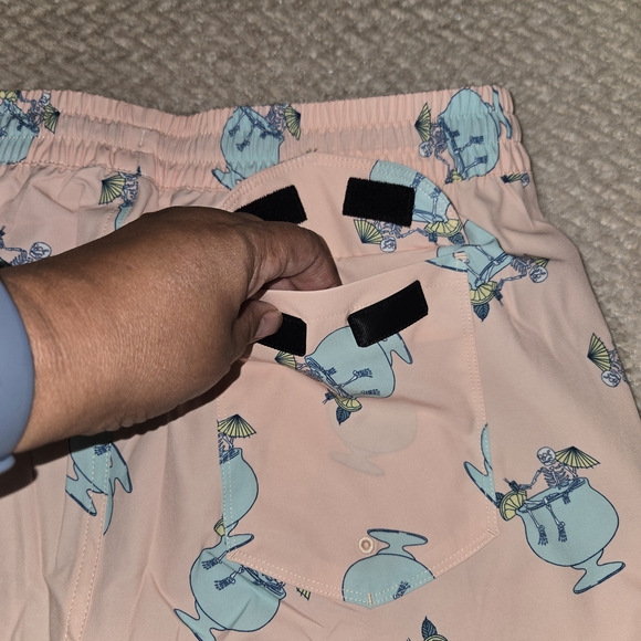 Hurley Stay Til Two Volley Swim Shorts Tropical Drink Pink Men's Sz Large New - Picture 6 of 10